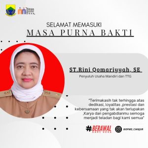 Suasana Haru, DPMD Cianjur Lepas Purna Bakti Ibu Rini Qomariyah