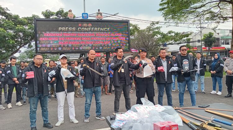 Polres Cianjur Amankan 43 Orang dalam Operasi Pekat Lodaya 2025, Jamin Keamanan Jelang Ramadan