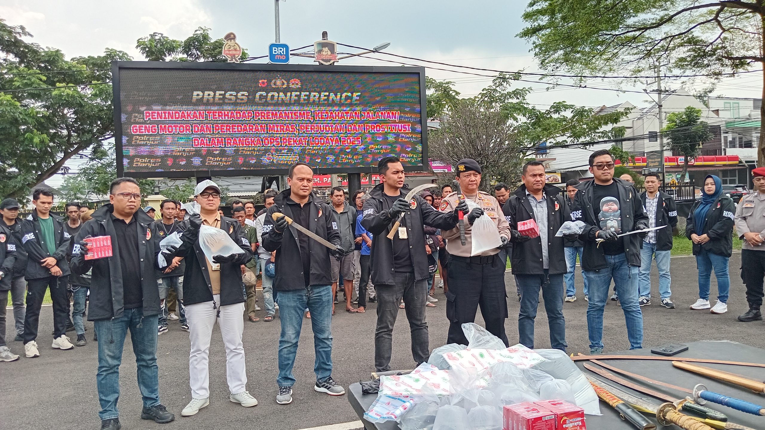 Polres Cianjur Amankan 43 Orang dalam Operasi Pekat Lodaya 2025, Jamin Keamanan Jelang Ramadan