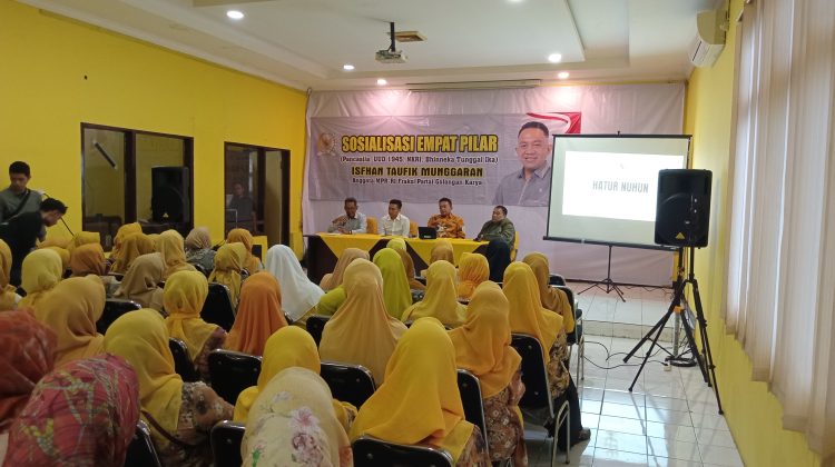 Sosialisasi Empat Pilar, Anggota Komisi XIII DPR RI Isfhan Taufik Munggaran Soroti Radikalisme Medsos