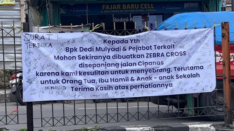 Petisi Warga Puncak Cianjur Desak Pemerintah Buat Zebra Cross