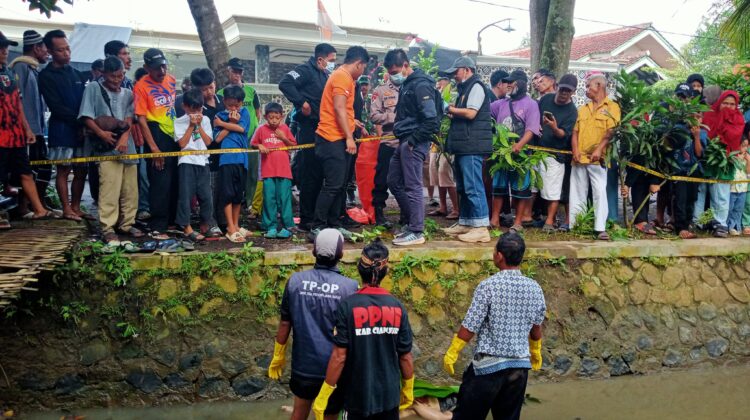 Jasad Pria di Saluran Irigasi Haurwangi: Korban Ternyata Sempat Dinyatakan Hilang