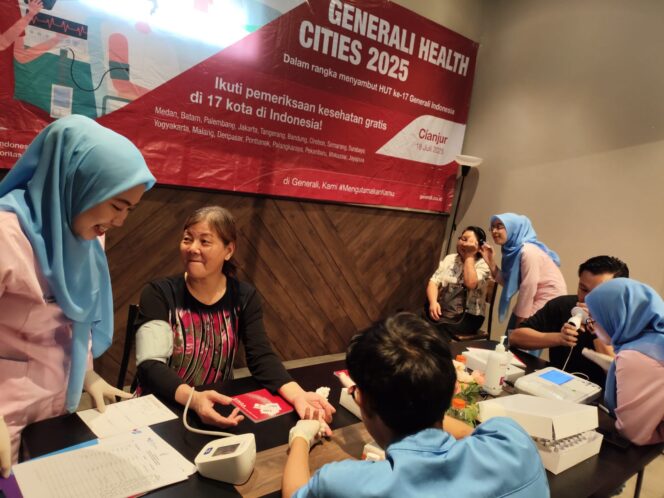 
					Penyelenggaraan Generali Health Cities di Kota Cianjur, Jumat (18/07). (Foto : cianjurtimes.com)