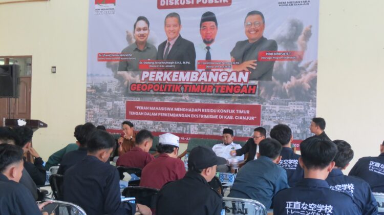 Mahasiswa Cianjur Bahas Konflik Timur Tengah, Perkuat Peran Pemuda dalam Isu Global