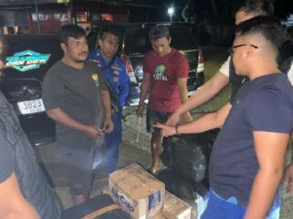 Korps Kepolisian Perairan dan Udara (Korpolairud) Baharkam Polri menggagalkan upaya penyelundupan benih bening lobster (BBL) di Cianjur, Jawa Barat, Rabu (17/9/2025). (ANTARA/HO-Divisi Humas Polri)