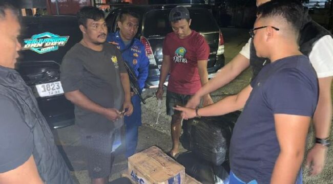 Korps Kepolisian Perairan dan Udara (Korpolairud) Baharkam Polri menggagalkan upaya penyelundupan benih bening lobster (BBL) di Cianjur, Jawa Barat, Rabu (17/9/2025). (ANTARA/HO-Divisi Humas Polri)