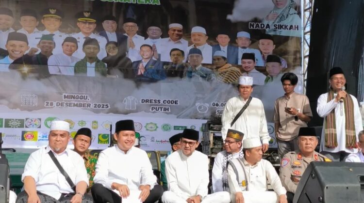 Gelar Tablig Akbar, Bupati Cianjur Ajak Warga Peduli Sumatera