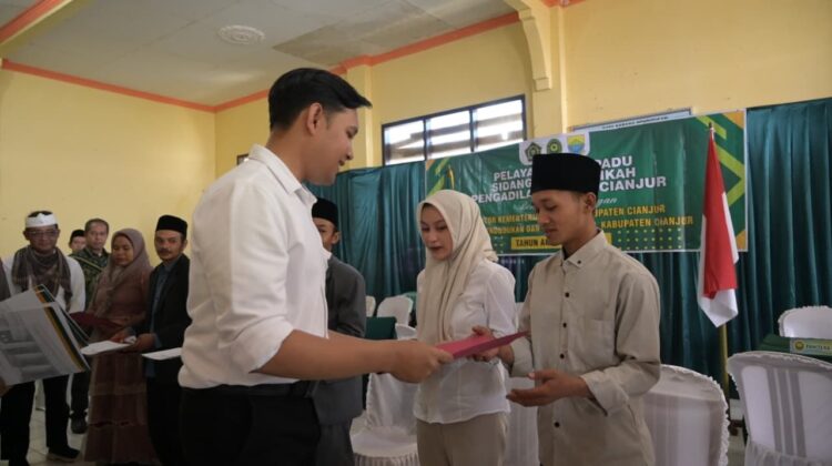 Kolaborasi Pemkab dan Pengadilan Agama, 100 Pasutri Pasirkuda Ikuti Nikah Masal dan Sidang Isbat