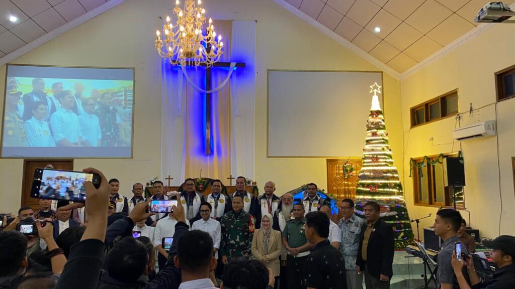 perayaan natal di cianjur