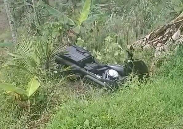 Gagal Menyalip, Moge Alami Kecelakaan di Cianjur Selatan