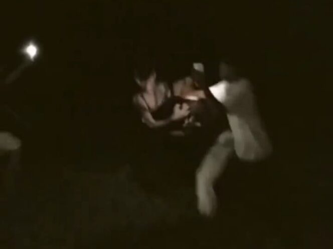 
					Tangkapan layar video aksi duel pelajar di Cianjur Selatan. 