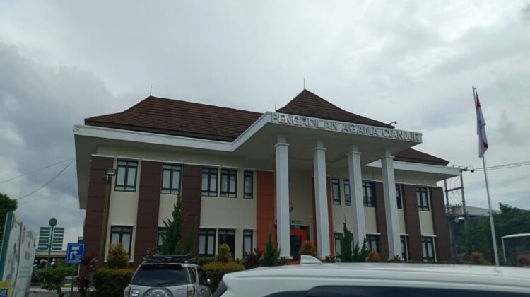 Gedung Pengadilan Agama Kabupaten Cianjur. (Foto : cianjurtimes/Andika Rajeswara)