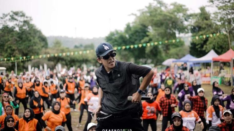 Hadirkan ZIN Billy, Semarak Zumba Papajar Party di Puncak Resort International Ajak Peserta Hidup Sehat