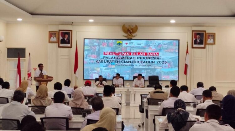 Kepercayaan Masyarakat Meningkat, Hasil Bulan Dana PMI Cianjur 2025 Capai Rp1 Miliar
