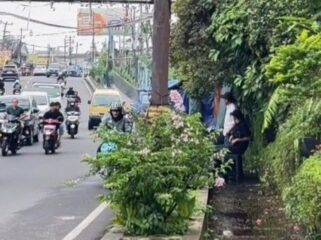 Lokasi yang diduga menjadi tempat transaksi jual-beli obat obatan terlarang di Kawasan Cianjur Utara. (Foto : tangkapan layar)