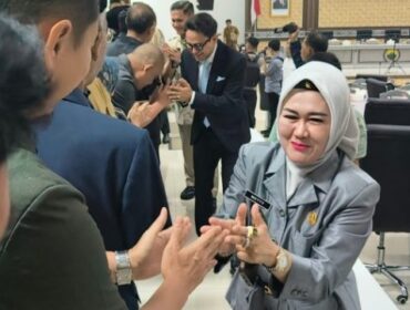 DPRD Kabupaten Cianjur saat Halal Bi Halal bersama unsur Forkopimda, Senin (30/3/2026). (Foto : Ikbal Al-Rozy/RuangPojok)