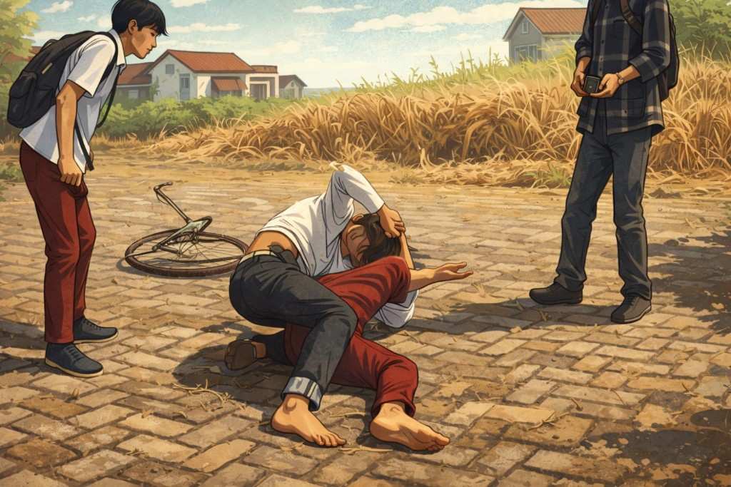 Duel pelajar di cianjur