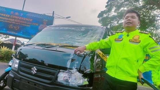 Tabrak lari advokat di canjur