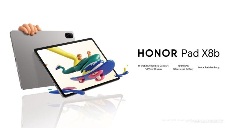 HONOR Pad X8b Resmi Meluncur di Indonesia, Tablet Ramah Keluarga dengan Baterai 10.100 mAh