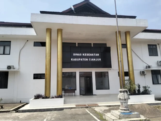 
					Kantor Dinas Kesehatan Kabupaten Cianjur. (Foto : Firly Khoirunnisa)
