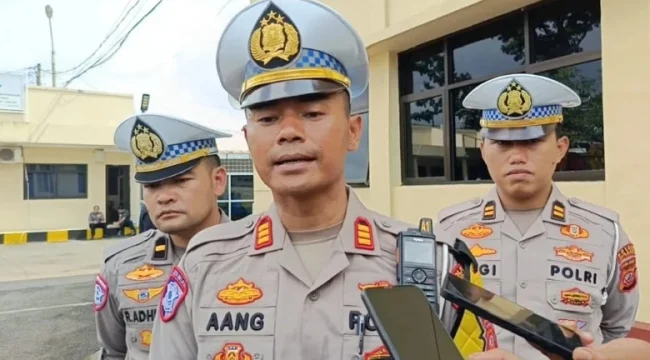 Kasatlantas Polres Cianjur AKP Aang Andi Suhandi