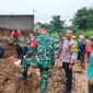 buruh tertimbun