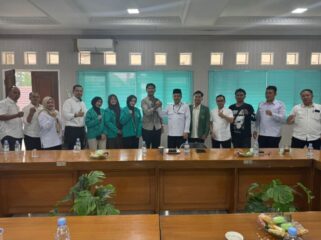 Aliansi BEM Cianjur dan BEM Nusantara usai membahas Pendidikan dan IPM Bersama Disdikpora Cianjur, Rabu (6/5/2026). (Foto : Andika/cianjurtimes.com