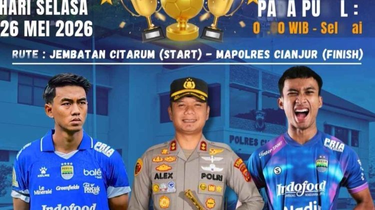 Polres Cianjur Gelar ‘Mapag Jawara’ Sambut Robi Darwis dan Kakang Rudianto