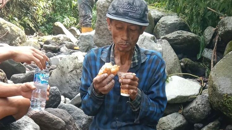 Pria Asal Campaka Cianjur yang Hilang 2,5 Tahun Ditemukan Lemas di Lereng Gunung Salak