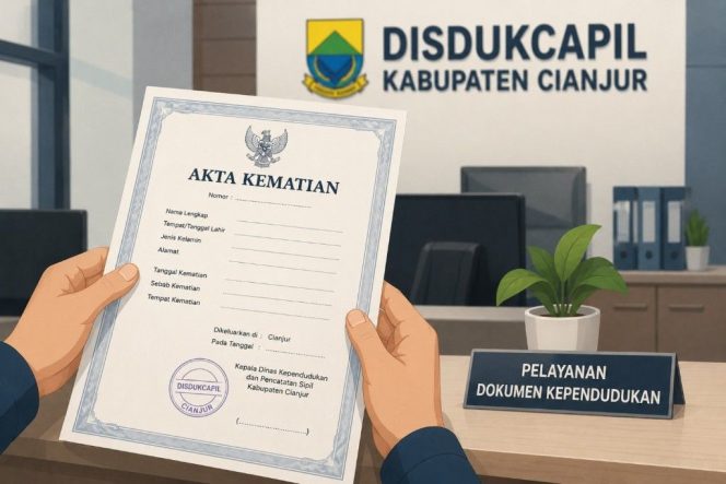 
					Disdukcapil Cianjur Terbitkan 9.019 Akta Kematian hingga Juni 2026