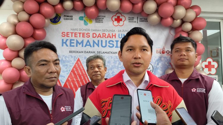 Bupati Cianjur Ajak ASN dan Warga Rutin Donor Darah untuk Jaga Ketersediaan Stok