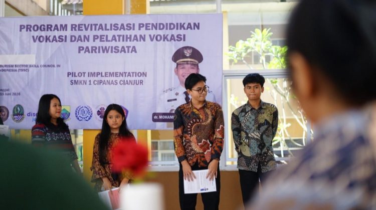 SMKN 1 Cipanas Jadi Sekolah Percontohan Nasional Pendidikan Vokasi Pariwisata