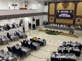 Sidang Paripurna Istimewa Hari Jadi Cianjur ke-349. (Foto : Istimewa)
