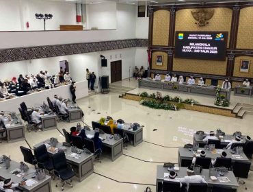 Sidang Paripurna Istimewa Hari Jadi Cianjur ke-349. (Foto : Istimewa)