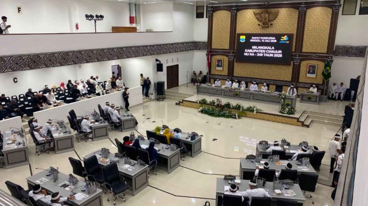 Sidang Paripurna Istimewa Hari Jadi Cianjur ke-349. (Foto : Istimewa)