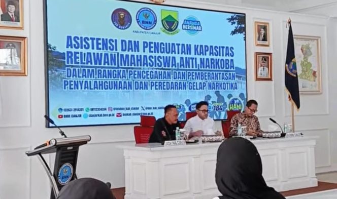 
					Wabup Ramzi Ajak Relawan Mahasiswa Perkuat Pencegahan Narkoba di Cianjur