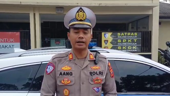 
					Kasatlantas Polres Cianjur, AKP Aang Andi Suhandi 